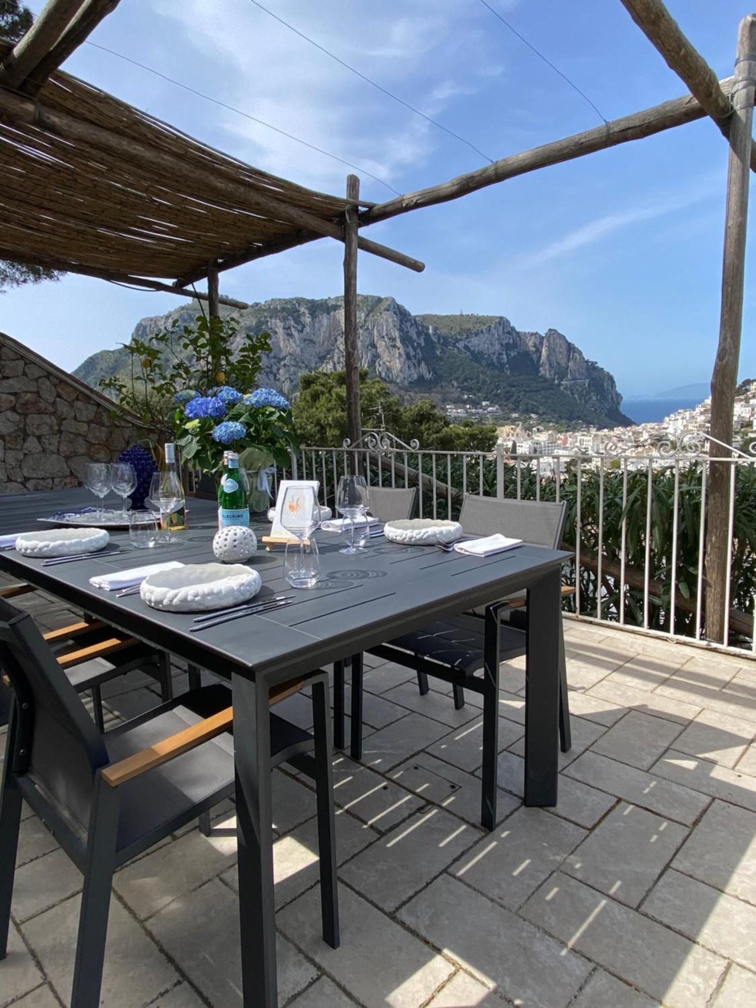 Caprigetaway - Casa Due Golfi Villa Bagian luar foto